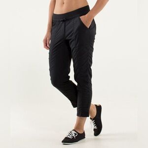 lululemon athletica Black Track Jogger Pants
